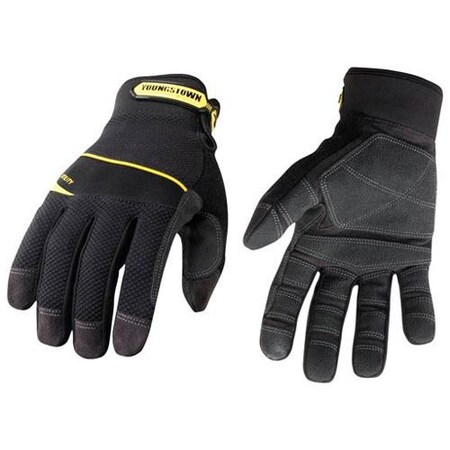 Youngstown Glove General Utility Gloves, General Utility Plus, Extra Large, Black 03-3060-80-XL
